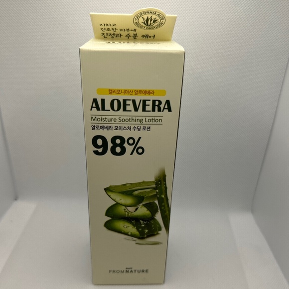 🍀 From Nature 🍀 Aloe Vera Moisture Soothing Skin Toner Hydrate Korea Beauty 🍀 - Picture 1 of 4